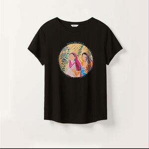 NWT Sandy Gill  Reitmans Women Black Shirt Sz XL